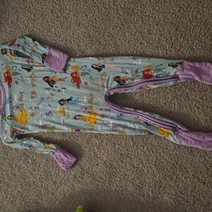 Little Sleepies Disney Princess Dreams Crecent  6-12M